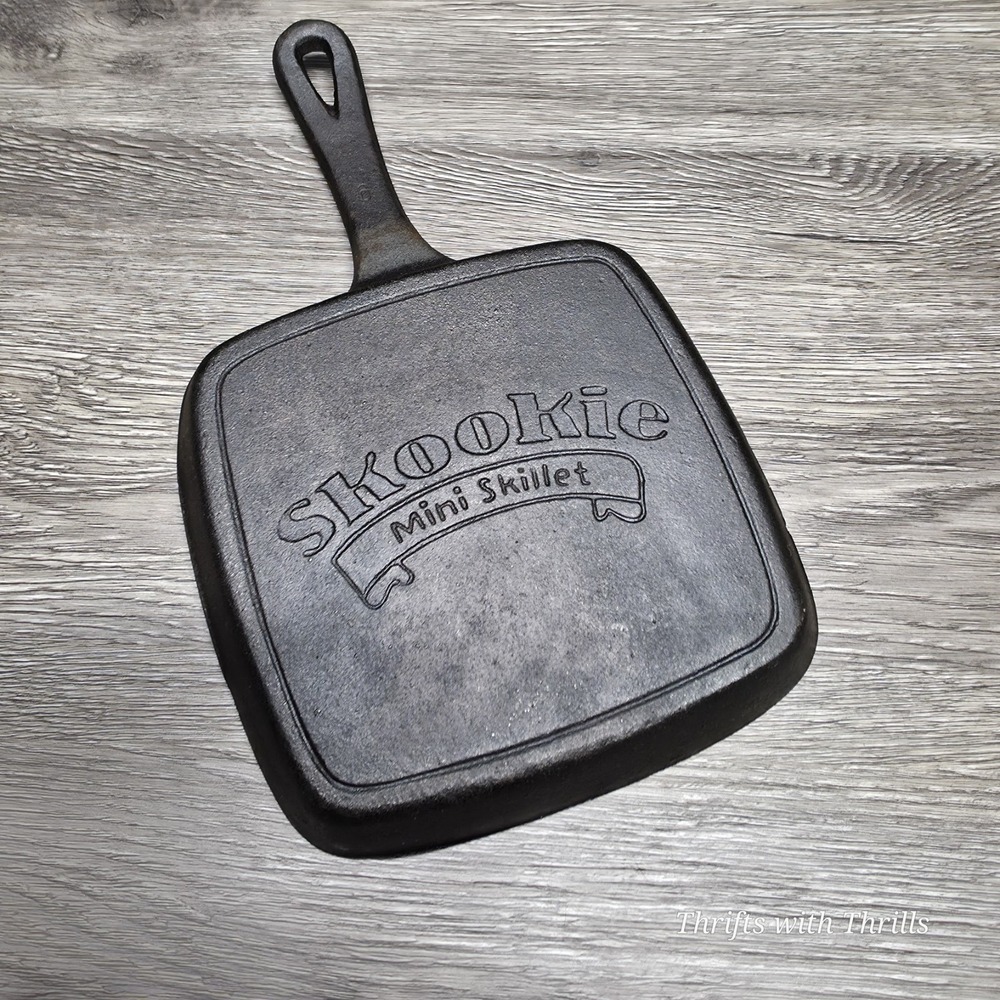 Skookie Cast Iron Mini Skillet - #6‎ - 6" X 6" Skillet